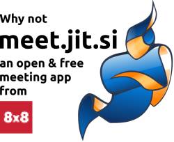 Banner for Jitsi and 8x8